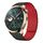 For Honor Watch 4 Pro 22mm I-shaped Magnetic Silicone Watch Band(Black+Red) For Honor Watch 4 Pro 22mm I-shaped Magnetic Silicone Watch Band(Black+Red)