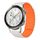 For Honor Watch GS 3i 22mm I-shaped Magnetic Silicone Watch Band(Starlight+Orange) For Honor Watch GS 3i 22mm I-shaped Magnetic Silicone Watch Band(Starlight+Orange)
