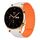 For Honor Watch GS 3 22mm I-shaped Magnetic Silicone Watch Band(Starlight+Orange) For Honor Watch GS 3 22mm I-shaped Magnetic Silicone Watch Band(Starlight+Orange)