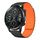 For Honor Magic Watch 2 46mm 22mm I-shaped Magnetic Silicone Watch Band(Black+Orange) For Honor Magic Watch 2 46mm 22mm I-shaped Magnetic Silicone Watch Band(Black+Orange)