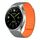 For Xiaomi Watch 2 22mm I-shaped Magnetic Silicone Watch Band(Gray+Orange) For Xiaomi Watch 2 22mm I-shaped Magnetic Silicone Watch Band(Gray+Orange)