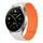 For Xiaomi Watch 2 22mm I-shaped Magnetic Silicone Watch Band(Starlight+Orange) For Xiaomi Watch 2 22mm I-shaped Magnetic Silicone Watch Band(Starlight+Orange)