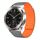 For Xiaomi Watch S3 22mm I-shaped Magnetic Silicone Watch Band(Gray+Orange) For Xiaomi Watch S3 22mm I-shaped Magnetic Silicone Watch Band(Gray+Orange)