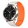 For Xiaomi Watch S3 22mm I-shaped Magnetic Silicone Watch Band(Starlight+Orange) For Xiaomi Watch S3 22mm I-shaped Magnetic Silicone Watch Band(Starlight+Orange)