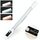 Luce notturna ricaricabile con sensore di movimento a LED sottopensile con display digitale 2000mAH (argento)