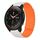 For Xiaomi Watch S1 Pro 22mm I-shaped Magnetic Silicone Watch Band(Starlight+Orange) For Xiaomi Watch S1 Pro 22mm I-shaped Magnetic Silicone Watch Band(Starlight+Orange)