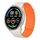 For Xiaomi Watch Sport 22mm I-shaped Magnetic Silicone Watch Band(Starlight+Orange) For Xiaomi Watch Sport 22mm I-shaped Magnetic Silicone Watch Band(Starlight+Orange)