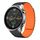 For Xiaomi Watch Color 22mm I-shaped Magnetic Silicone Watch Band(Black+Orange) For Xiaomi Watch Color 22mm I-shaped Magnetic Silicone Watch Band(Black+Orange)