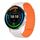 For Garmin Venu 3 22mm I-shaped Magnetic Silicone Watch Band(Starlight+Orange) For Garmin Venu 3 22mm I-shaped Magnetic Silicone Watch Band(Starlight+Orange)