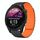 For Garmin Forerunner 255 22mm I-shaped Magnetic Silicone Watch Band(Black+Orange) For Garmin Forerunner 255 22mm I-shaped Magnetic Silicone Watch Band(Black+Orange)