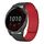 For Garmin Vivoactive 4 22mm I-shaped Magnetic Silicone Watch Band(Black+Red) For Garmin Vivoactive 4 22mm I-shaped Magnetic Silicone Watch Band(Black+Red)