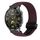 For Huawei Watch GT4 46mm 22mm Magnetic Buckle Braided Watch Band(Drop Cherry)