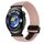 For Huawei Watch 4 22mm Magnetic Buckle Braided Watch Band(Starlight Pink) For Huawei Watch 4 22mm Magnetic Buckle Braided Watch Band(Starlight Pink)