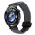 For Huawei Watch 4 22mm Magnetic Buckle Braided Watch Band(Graphite Black) For Huawei Watch 4 22mm Magnetic Buckle Braided Watch Band(Graphite Black)
