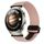 For Huawei Watch 4 Pro 22mm Magnetic Buckle Braided Watch Band(Starlight Pink) For Huawei Watch 4 Pro 22mm Magnetic Buckle Braided Watch Band(Starlight Pink)