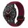 For Huawei Watch GT3 SE 22mm Magnetic Buckle Braided Watch Band(Black Sand Red) For Huawei Watch GT3 SE 22mm Magnetic Buckle Braided Watch Band(Black Sand Red)