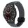 For Huawei Watch GT3 SE 22mm Magnetic Buckle Braided Watch Band(Graphite Black) For Huawei Watch GT3 SE 22mm Magnetic Buckle Braided Watch Band(Graphite Black)