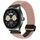 For Huawei Watch Buds 22mm Magnetic Buckle Braided Watch Band(Pink)