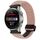 For Huawei Watch 3 Pro New 22mm Magnetic Buckle Braided Watch Band(Pink)