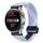 For Huawei Watch 3 Pro New 22mm Magnetic Buckle Braided Watch Band(Violet)