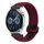 For Huawei Watch GT3 46mm 22mm Magnetic Buckle Braided Watch Band(Black Sand Red) For Huawei Watch GT3 46mm 22mm Magnetic Buckle Braided Watch Band(Black Sand Red)