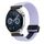 For Huawei Watch GT3 46mm 22mm Magnetic Buckle Braided Watch Band(Purple)