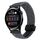 For Huawei Watch 3 22mm Magnetic Buckle Braided Watch Band(Graphite Black) For Huawei Watch 3 22mm Magnetic Buckle Braided Watch Band(Graphite Black)