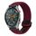 Per Huawei Watch GT 22mm Cinturino per orologio con fibbia magnetica intrecciata (nero sabbia rosso) Per Huawei Watch GT 22mm Cinturino per orologio con fibbia magnetica intrecciata (nero sabbia rosso)
