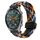 Per Huawei Watch GT 22mm Cinturino per orologio intrecciato con fibbia magnetica (colore mimetico)