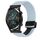 Per Huawei Watch GT2 46mm 22mm Cinturino per orologio intrecciato con fibbia magnetica (blu) Per Huawei Watch GT2 46mm 22mm Cinturino per orologio intrecciato con fibbia magnetica (blu)