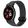 For COROS Pace 3 22mm Magnetic Buckle Braided Watch Band(Wine Red)