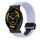 For Garmin Venu 3 22mm Magnetic Buckle Braided Watch Band(Purple)