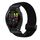For Garmin Forerunner 265 Music 22mm Magnetic Buckle Braided Watch Band(Black) For Garmin Forerunner 265 Music 22mm Magnetic Buckle Braided Watch Band(Black)
