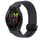 For Garmin Forerunner 265 Music 22mm Magnetic Buckle Braided Watch Band(Metallic Black) For Garmin Forerunner 265 Music 22mm Magnetic Buckle Braided Watch Band(Metallic Black)