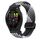 For Garmin Forerunner 265 Music 22mm Magnetic Buckle Braided Watch Band(Dazzling Black) For Garmin Forerunner 265 Music 22mm Magnetic Buckle Braided Watch Band(Dazzling Black)