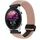 For Garmin Forerunner 255 22mm Magnetic Buckle Braided Watch Band(Starlight Pink) For Garmin Forerunner 255 22mm Magnetic Buckle Braided Watch Band(Starlight Pink)