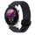For Garmin Forerunner 255 Music 22mm Magnetic Buckle Braided Watch Band(Graphite Black) For Garmin Forerunner 255 Music 22mm Magnetic Buckle Braided Watch Band(Graphite Black)