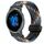 For Garmin Venu 2 22mm Magnetic Buckle Braided Watch Band(Denim Blue)