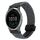 For Garmin Vivoactive 4 22mm Magnetic Buckle Braided Watch Band(Metallic Gray) For Garmin Vivoactive 4 22mm Magnetic Buckle Braided Watch Band(Metallic Gray)