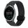 For Garmin Vivoactive 4 22mm Magnetic Buckle Braided Watch Band(Graphite Black) For Garmin Vivoactive 4 22mm Magnetic Buckle Braided Watch Band(Graphite Black)