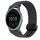 For Garmin Vivoactive 4 22mm Magnetic Buckle Braided Watch Band(Metallic Black) For Garmin Vivoactive 4 22mm Magnetic Buckle Braided Watch Band(Metallic Black)