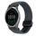 For Garmin Vivoactive 4 22mm Magnetic Buckle Braided Watch Band(Space Gray) For Garmin Vivoactive 4 22mm Magnetic Buckle Braided Watch Band(Space Gray)