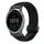 For Garmin Vivoactive 4 22mm Magnetic Buckle Braided Watch Band(Starlight Black) For Garmin Vivoactive 4 22mm Magnetic Buckle Braided Watch Band(Starlight Black)