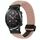 For Honor Watch GS 3i 22mm Magnetic Buckle Braided Watch Band(Pink)