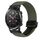 For Honor Watch GS 3i 22mm Magnetic Buckle Braided Watch Band(Metallic Gray) For Honor Watch GS 3i 22mm Magnetic Buckle Braided Watch Band(Metallic Gray)