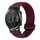 For Honor Magic Watch 2 46mm 22mm Magnetic Buckle Braided Watch Band(Black sand red) For Honor Magic Watch 2 46mm 22mm Magnetic Buckle Braided Watch Band(Black sand red)