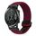 For Honor Magic Watch 22mm Magnetic Buckle Braided Watch Band(Black sand red) For Honor Magic Watch 22mm Magnetic Buckle Braided Watch Band(Black sand red)
