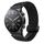 Per Xiaomi Watch S1 22mm Cinturino per orologio intrecciato con fibbia magnetica (stelle nere) Per Xiaomi Watch S1 22mm Cinturino per orologio intrecciato con fibbia magnetica (stelle nere)