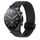 Per Xiaomi Watch S1 22mm cinturino per orologio con fibbia magnetica intrecciata (nero) Per Xiaomi Watch S1 22mm cinturino per orologio con fibbia magnetica intrecciata (nero)