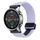 Per Xiaomi Watch Color 22mm Cinturino per orologio intrecciato con fibbia magnetica (viola) Per Xiaomi Watch Color 22mm Cinturino per orologio intrecciato con fibbia magnetica (viola)